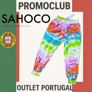 Дамски панталон 3/4  Sahoco, 95% памук, 5% еластан, размер XS, шарен, Португалия